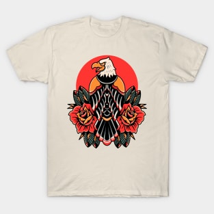 eagle and rose tattoo T-Shirt